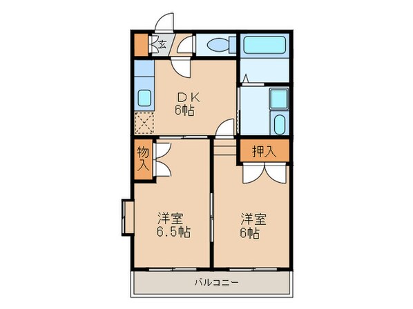 メゾン春里の物件間取画像